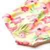 Kanu Surf Girls, Ruby Beach Sport Halter One Piece Swimsuit, Coral Reef Yellow, 2T view 3