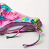 Kanu Surf Girls' Willow V-Neck Bikini Beach Sport 2-Piece Swimsuits, Tropical Dance Pink, 8 view 3