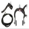 Alta Bicycle Alloy Classic MX Style Brake Set, Multiple Colors. (Black, Rear) view 1