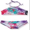 Kanu Surf Girls, Mahina UPF 50+ Beach Sport Halter Bikini 2-Piece Swimsuit, Cool Breeze White, 8 view 1