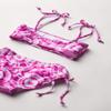Kanu Surf Girls, Groovy Beach Sport Bandeau Bikini 2-Piece Swimsuit, Groovy Pink, 10 view 2
