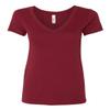 Next Level Womens Ideal V, XS, Cardinal view 1