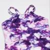 Kanu Surf Girls, Jasmine Beach Sport Halter One Piece Swimsuit, Seafoam Purple, 2T view 2