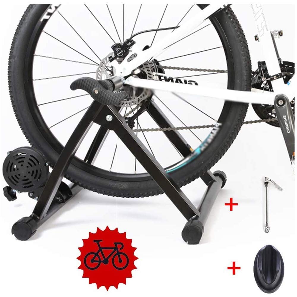 TYXTYX Magnetic Turbo Trainer - Bike Trainer Stand Magnetic Bicycle Trainer - Indoor Bike Turbo Trainer Bicycle Exercise Stand Foldable Bicycle Exercise Stand for Mountain & Road Bikes