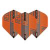 RED DRAGON Hardcore XT Orange and Black Dart Flights - 4 Sets Per Pack (12 Dart Flights in Total) view 2