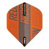 RED DRAGON Hardcore XT Orange and Black Dart Flights - 4 Sets Per Pack (12 Dart Flights in Total) view 3