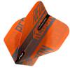 RED DRAGON Hardcore XT Orange and Black Dart Flights - 4 Sets Per Pack (12 Dart Flights in Total) view 4