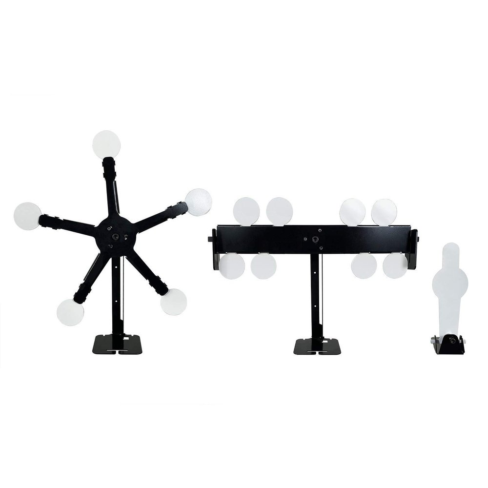 Atflbox Resetting and Rotate The Metal Shooting Target for Airsoft BB Guns,Star and Balance and Pop