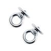 4 Pack 316 SS Track Mount Tie Down Eyelet, Hold Bungee Cord or Ropes Up to 0.6" view 4