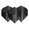 RED DRAGON Hardcore XT Black and Grey Dart Flights - 4 Sets Per Pack (12 Dart Flights in Total) view 2
