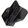 RED DRAGON Hardcore XT Black and Grey Dart Flights - 4 Sets Per Pack (12 Dart Flights in Total) view 3