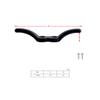 2 Pcs 4" Nylon Rope Cleat Marine Grade, Black view 3