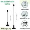 VGEBY Alignment Rod Magnet Lie Angle Tool Face Alignment Swing Training Aid(Black) Leisure Sports view 3