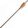 RUOERSI 28 Inch/30 Inch Carbon Archery Arrows, 500 Spine with 4 Inch Turkey Feather Fletching, Removable Tips Hunting and Target Practice Arrows for Compound Bow and Recurve Bow, 12 Pcs (30 Inch) view 4