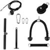 Forearm Trainer Strength Training Rope Rope Pulley System LAT Pull Down Machine Cable Pulley System Arm Strength Training Arm Muscle Training Wrist Exerciser Weight for Muscle Strength Training view 1