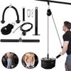 Forearm Trainer Strength Training Rope Rope Pulley System LAT Pull Down Machine Cable Pulley System Arm Strength Training Arm Muscle Training Wrist Exerciser Weight for Muscle Strength Training view 2