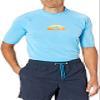 Kanu Surf mens Mercury Upf 50+ Short Sleeve Sun Protective Rashguard Swim Rash Guard Shirt, Bermuda Alaska Blue, X-Large US view 3