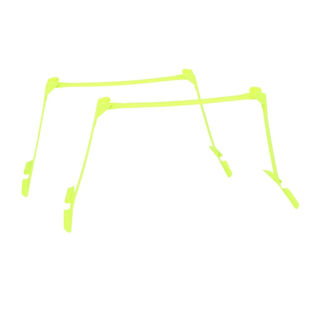 2 Pcs Speed Training Hurdles, 2pcs Training Hurdles Football Soccer Speed Training Aids Adjustable Hurdles Yellow Training Equipment