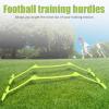 2 Pcs Speed Training Hurdles, 2pcs Training Hurdles Football Soccer Speed Training Aids Adjustable Hurdles Yellow Training Equipment view 2