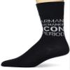 Armani Exchange Women's Icon Logo Sock, Nero, One Size view 1