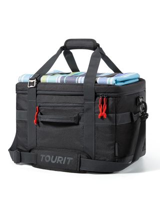 TOURIT Soft Sided Cooler Bag Insulated 48/60 Cans, Large Collapsible & Leakproof Ice Chest for Picnic, Beach, Camping, Travel