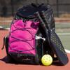 Athletico 35L Pickleball Backpack - Pickleball Bag for Men or Women, Includes Ball Holder (Pink) view 2