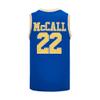 McCall #22 Wright #32 Love and Basketball Moive Crenshaw Basketball Jersey (#22 Blue, Small) view 2
