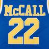 McCall #22 Wright #32 Love and Basketball Moive Crenshaw Basketball Jersey (#22 Blue, Small) view 4