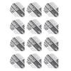 RED DRAGON Hardcore XT White and Grey Dart Flights - 4 Sets Per Pack (12 Dart Flights in Total) view 1