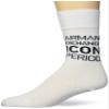 Armani Exchange Women's Icon Logo Sock, Bianco, One Size view 1