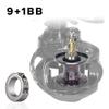 FISHDROPS Baitcaster Reels, 9+1BB, CNC Aluminum Spool, Magnetic Brake System Bait Caster Reel High Speed Gear Ratio 7.0:1 Ultra Smooth Low Profile Baitcasting Fishing Reel view 2