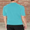 Kanu Surf Men's Paradise UPF 50+ Short Sleeve Sun Protective Rashguard Swim Shirt, Seaside Aqua, X-Large view 3