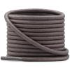 YFINE Waxed Round Shoe Laces: 2 Pairs 35 Inch Grayish Brown Wax Oxford Shoelaces for Dress Shoes Boots view 1