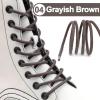 YFINE Waxed Round Shoe Laces: 2 Pairs 35 Inch Grayish Brown Wax Oxford Shoelaces for Dress Shoes Boots view 3