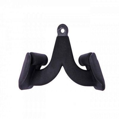qiuqiu Upgrade Pulley Cable Machine Bar, Durable Fitness Training Grips, LAT Machine Pull Down Pull Handle, Wear Resistant Triceps Biceps Training Aids