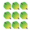 RED DRAGON Hardcore Ionic Green and Yellow Dart Flights - 3 Sets Per Pack (9 Dart Flights in Total) view 1