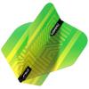 RED DRAGON Hardcore Ionic Green and Yellow Dart Flights - 3 Sets Per Pack (9 Dart Flights in Total) view 3