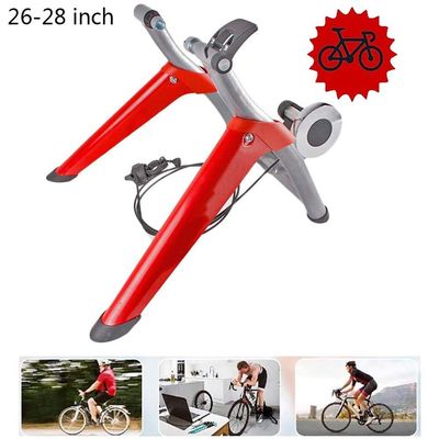 TYXTYX Bicycle Turbo Trainer - Magnetic Bicycle Trainer - 6 Speed Level Bicycle Turbo Trainer - Indoor Stationary Exercise Stand Magnetic Resistance for Indoor Training,Red