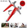 TYXTYX Bicycle Turbo Trainer - Magnetic Bicycle Trainer - 6 Speed Level Bicycle Turbo Trainer - Indoor Stationary Exercise Stand Magnetic Resistance for Indoor Training,Red view 1