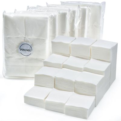 1800 PCS Gun Cleaning Patches - Highly Absorbent, Lint Free Gun Patches, 2"x2" Cleaning Cloths Fit for Most Caliber .30 Cal/ 9mm