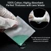 1800 PCS Gun Cleaning Patches - Highly Absorbent, Lint Free Gun Patches, 2"x2" Cleaning Cloths Fit for Most Caliber .30 Cal/ 9mm view 3