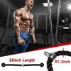 qiuqiu 9PC Fitness LAT and Lift Pulley System, Cable Machine with Upgraded Loading Pin for Triceps Pull Down, Biceps Curl, Back, Forearm, Shoulder-Home Gym Equipment view 2