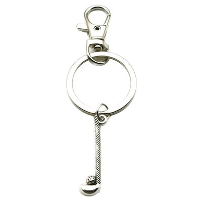 2Pcs New Golf Keychain Club Hat Cute Keychain Club Key Chain Men's and Women's Jewelry Gifts (#3)