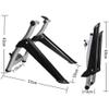 TYXTYX Magnetic Bicycle Trainer - Bicycle Turbo Trainer - 6 Speed Level Bicycle Turbo Trainer - Indoor Stationary Exercise Stand Magnetic Resistance for Indoor Training,Red view 4