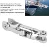 Akozon Boat Anchor Connector, Marine Anchor 3 Joint 316 Stainless Steel Swivel Connector Mirror Polished Hardware for 0.4/0.5in Chain view 3