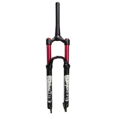 LvTu Mountain Bike Front Air Fork Suspension 26 27.5 29 Inch Travel 140mm Shock Absorber QR 9mm Accessories (Color : Tapered Manual Lock Out, Size : 29 inch)