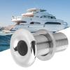 Boat Thru Hull Drain Stainless Steel Thru Hull Fitting Connector Boat Short Straight Thru Hull Outlet Joint for Boats Yacht Hose(MJS022-3/4?) view 2
