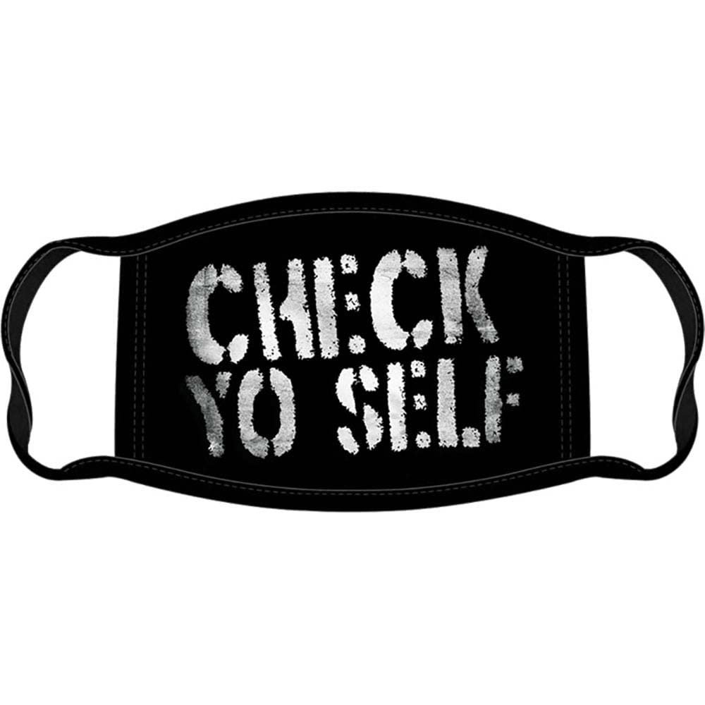 Ice Cube Men's Check Yo Self Face Mask Black