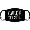 Ice Cube Men's Check Yo Self Face Mask Black view 1