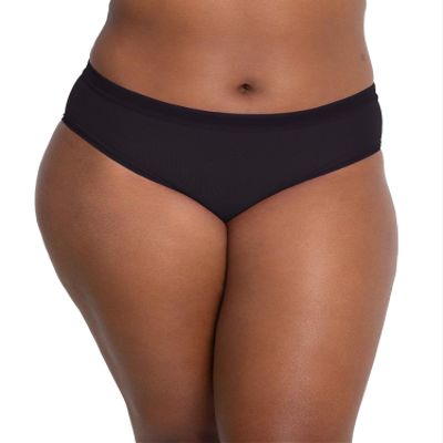 Sheer Mesh High Cut Brief